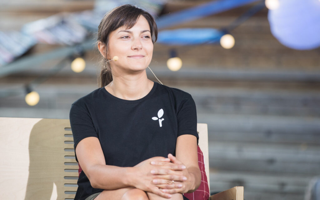 Eestimaa Roheliste juht Züleyxa Izmailova I Foto: Aurelia Minev, ERR