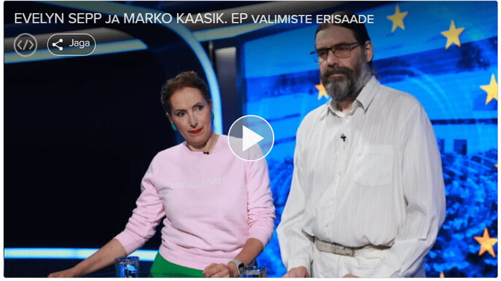 OTSE UUDISTEMAJAST: Evelyn Sepp ja Marko Kaasik Rohelistest: EP valimiste erisaade