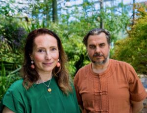 Erakonna kaasjuhid Evelyn Sepp ja Mihkel Kangur